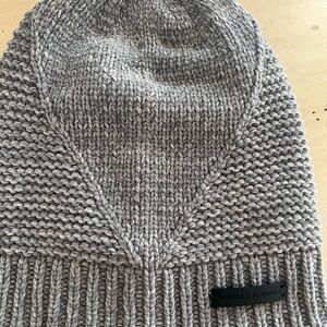 Rebecca Minkoff Gray Knit Beanie